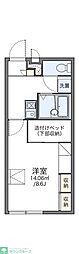 レオパレスシェソワ 1Kの間取図画像