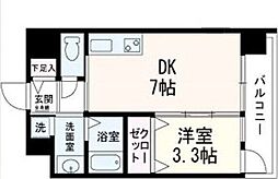 Sumtomizawa 1DKの間取図画像