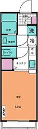 ND郡山 ワンルームの間取図画像