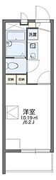 レオパレスエイムフル仙台 1Kの間取図画像