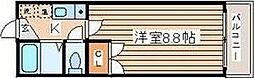 BrioTeracce泉中央 1Kの間取図画像