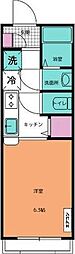 ND郡山 ワンルームの間取図画像