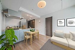 ナナアーク荒町 1005 10階2LDKのリビング/ダイニング