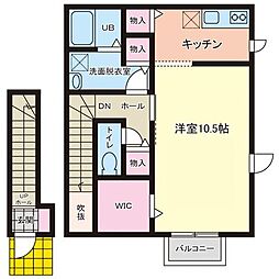 CITY福田町2 1SKの間取図画像