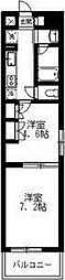 ウェルネス青葉 2Kの間取図画像