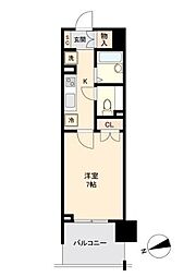 HF仙台長町レジデンス 1Kの間取図画像