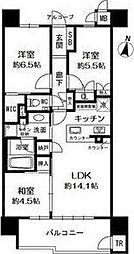 プレミスト広瀬町 3LDKの間取図画像