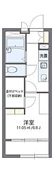 レオパレスMYC 1Kの間取図画像