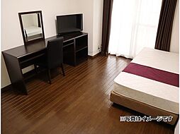 シャイン柏木 202 2階ワンルームのリビング/ダイニング