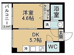 間取図画像 1DK