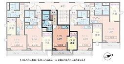 Crescent 台原 1LDKの間取図画像