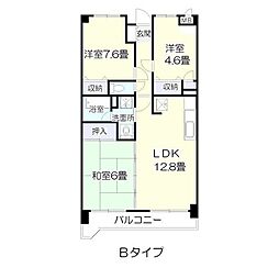 ヴィューステージ・森 3LDKの間取図画像