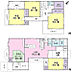 間取り：どの部屋へ行くにもリビングを必ず通る間取りです♪