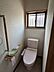 トイレ：【トイレ】温水洗浄便座付きのトイレです。