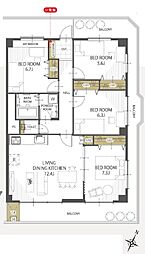 間取図画像 4LDK