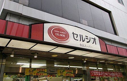 スーパーマーケットセルシオ和田町店まで徒歩7分（500m）。デイリーの食材調達がスムーズに完結する快適な距離感が、仕事と子育てを両立させたい親御様のデイリーワークをスマートにサポート。