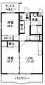 ガーデン・ロゼ弁天3階5.3万円