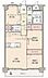 間取り：●専有面積：62.92m2＋バルコニー7.28m2／2SLDK