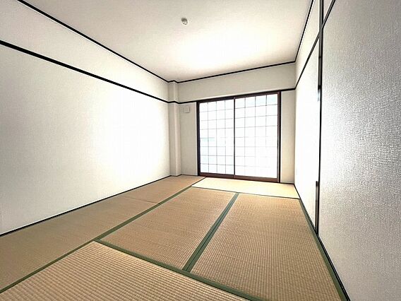 南側和室6帖