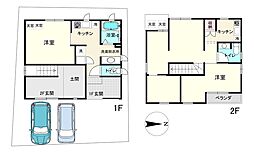 エルシオン 3Kの間取図画像