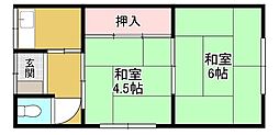 山東文化 2Kの間取図画像