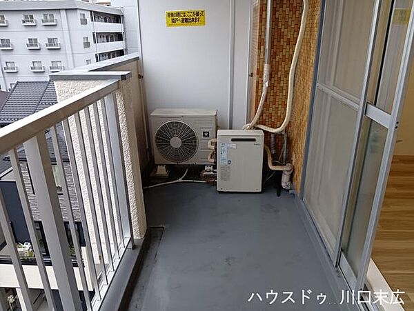 バルコニーを拡大表示