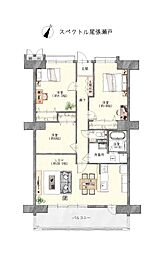 スペクトル尾張瀬戸 3LDKの間取図画像
