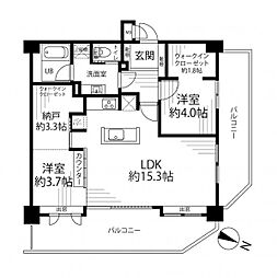 間取図画像 2SLDK