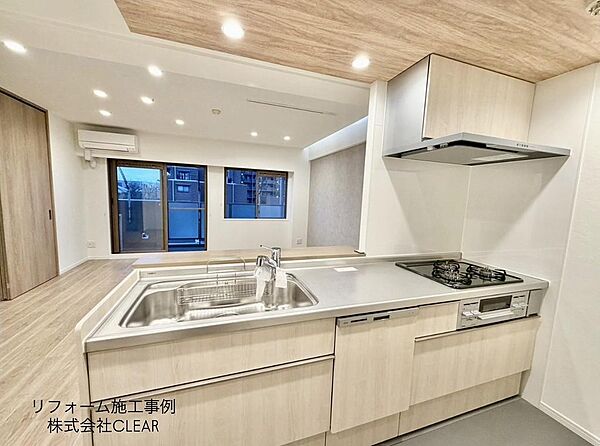 キッチンを拡大表示