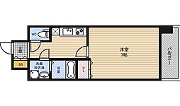 フォレストガーデン今福鶴見4 1Kの間取図画像
