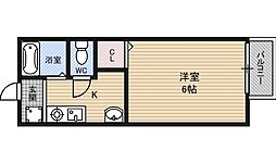 アーバンライフ ワンルームの間取図画像