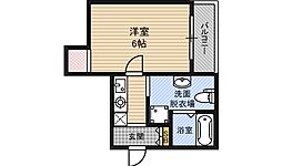間取図画像 1K