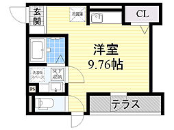 間取図画像 ワンルーム