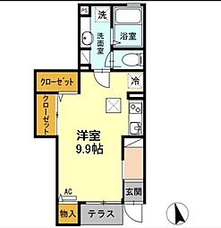 間取図画像 ワンルーム