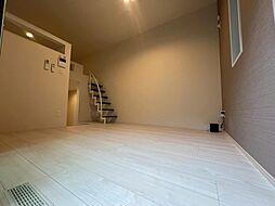 スカイフラット姫島 1階ワンルームのリビング/ダイニング