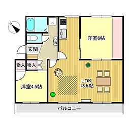 AZGarden千本浜公園　2号棟 2階/202