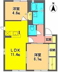 バリュージュ桜堤B 1階