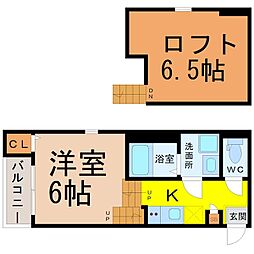 間取図画像 1K