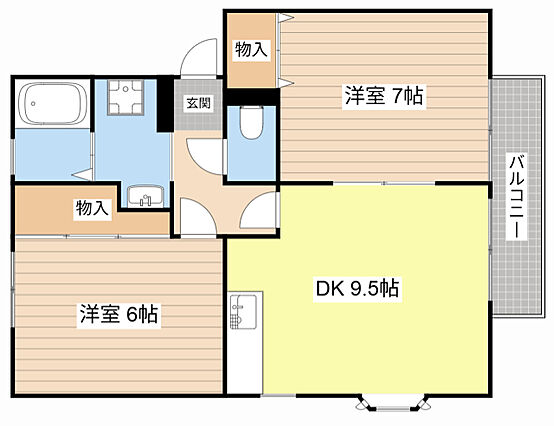 小山サングレイスA_間取り_0