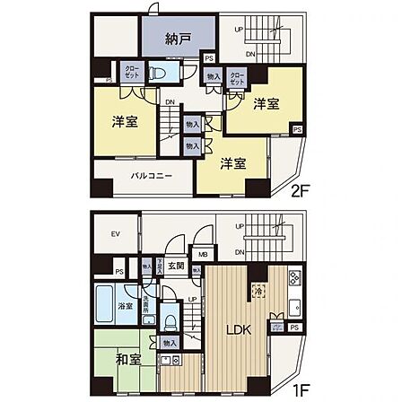 【マンション】間取り図