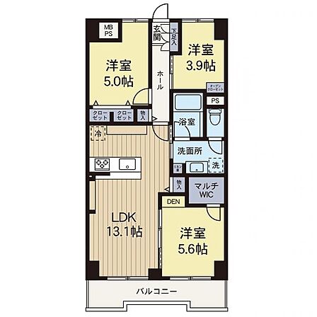 【マンション】間取り図