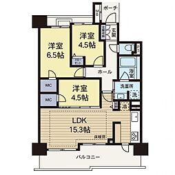 デイパーク横濱天王町 3LDKの間取図画像