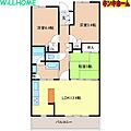 ダイアパレス向之芝公園2階12.0万円