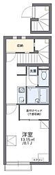 レオネクストモミの木 1Kの間取図画像