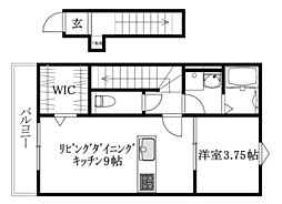 LUMIELE高岡 1LDKの間取図画像