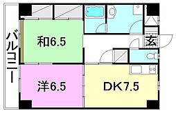 フライブルグIT 2DKの間取図画像