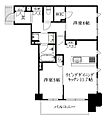 クレアホームズ松山大街道ザ・プレミアム4階12.5万円
