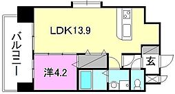 SouthernStella 1LDKの間取図画像