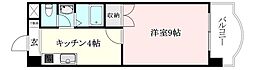 ロイヤルアネックス宮西 1Kの間取図画像