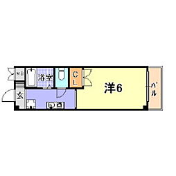 間取図画像 ワンルーム